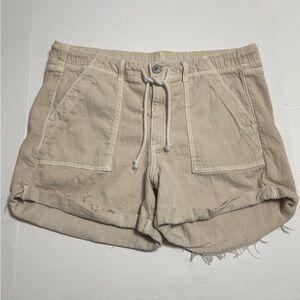 American Eagle Outfitters Beige Cargo Shorts